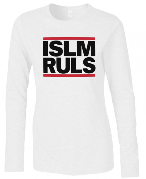 Islam Rules Halal-Wear women Langarm T-Shirt