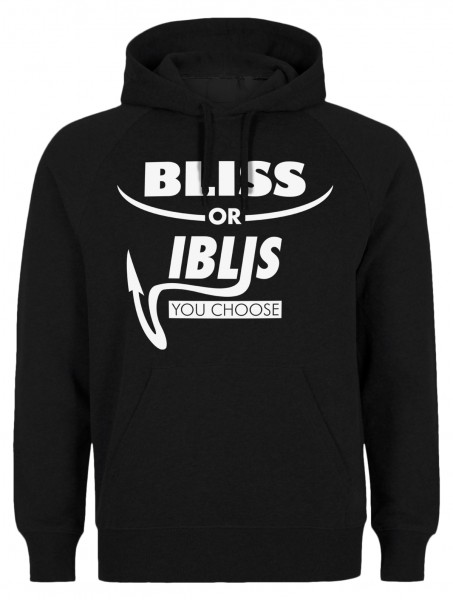 Bliss or Iblis Halal-Wear Kapuzenpullover Sweatshirt Hoody