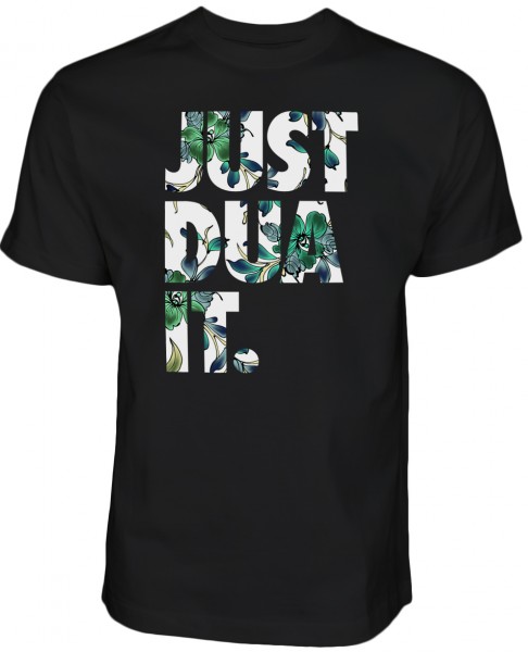 Just Dua IT Flowers Green HALAL Wear T-Shirt