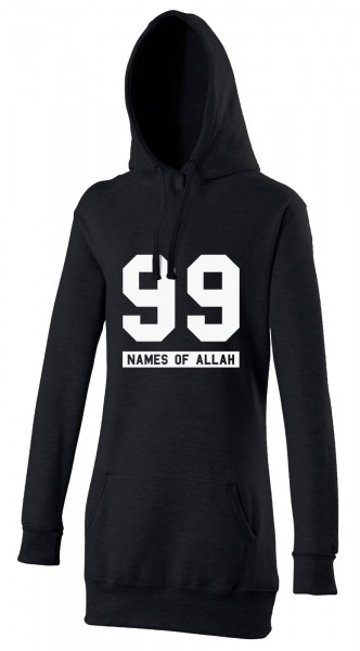 99 Names of Allah Halal-Wear women's Hijab hoodie
