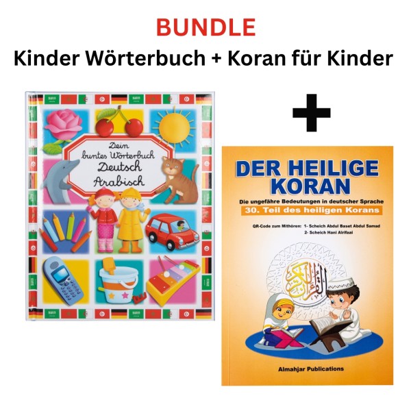 BUNDLE Kinder Wörterbuch + Koran für Kinder