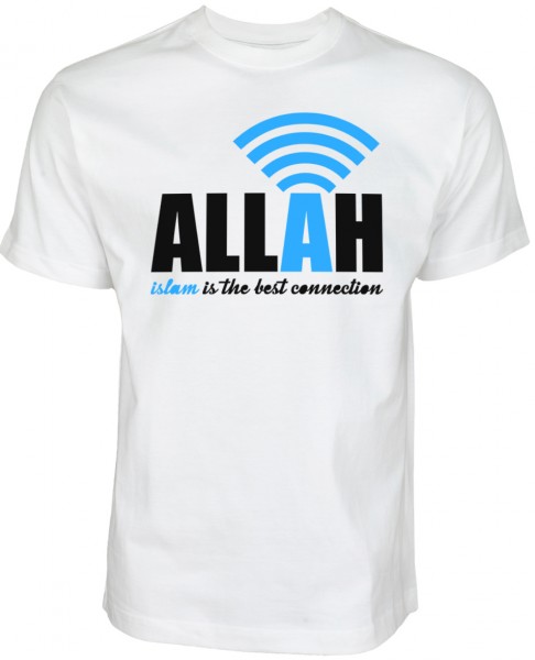 Islam is the best connection to Allah - Tshirt