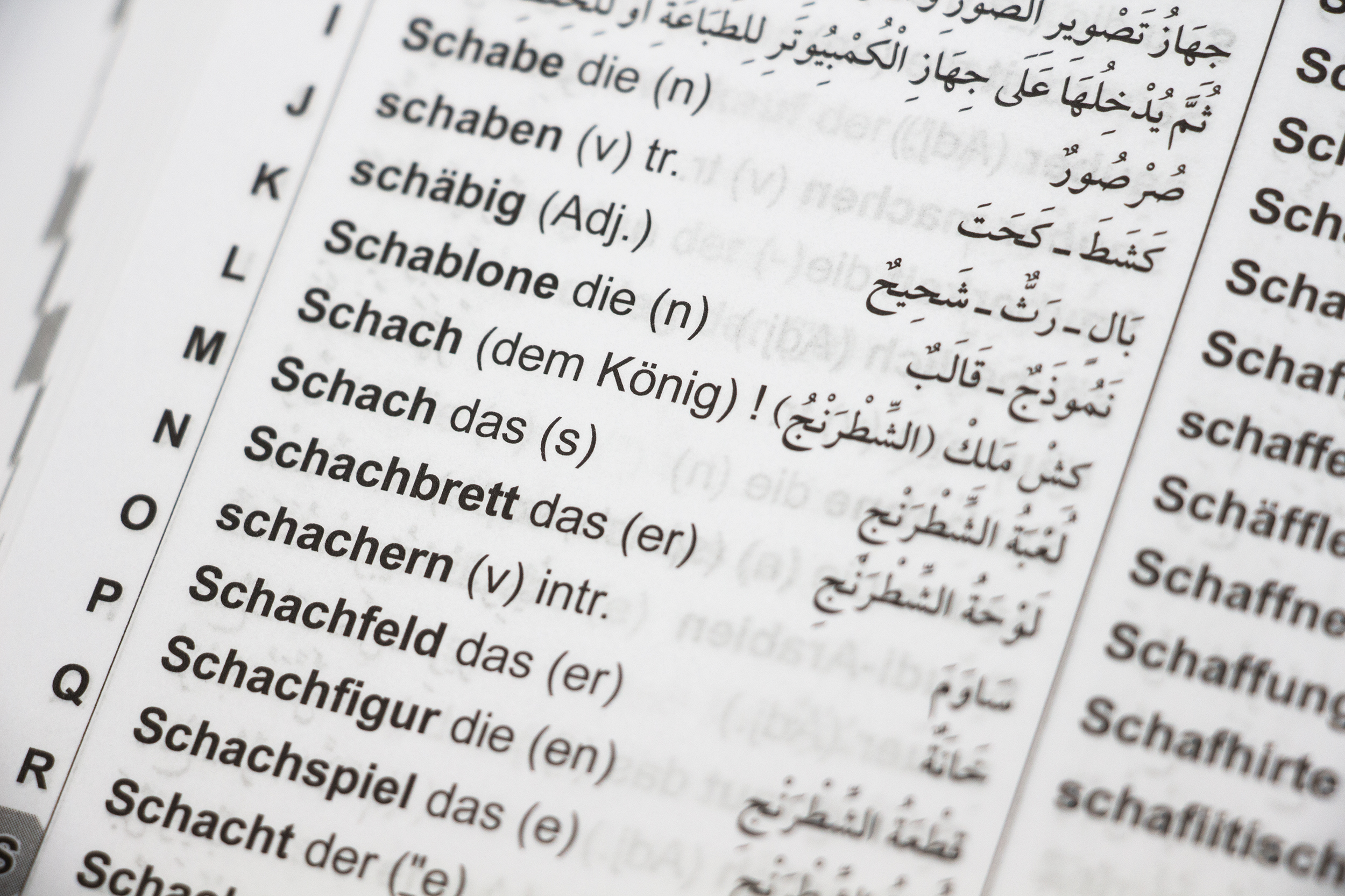 Deutsch In Arabisch