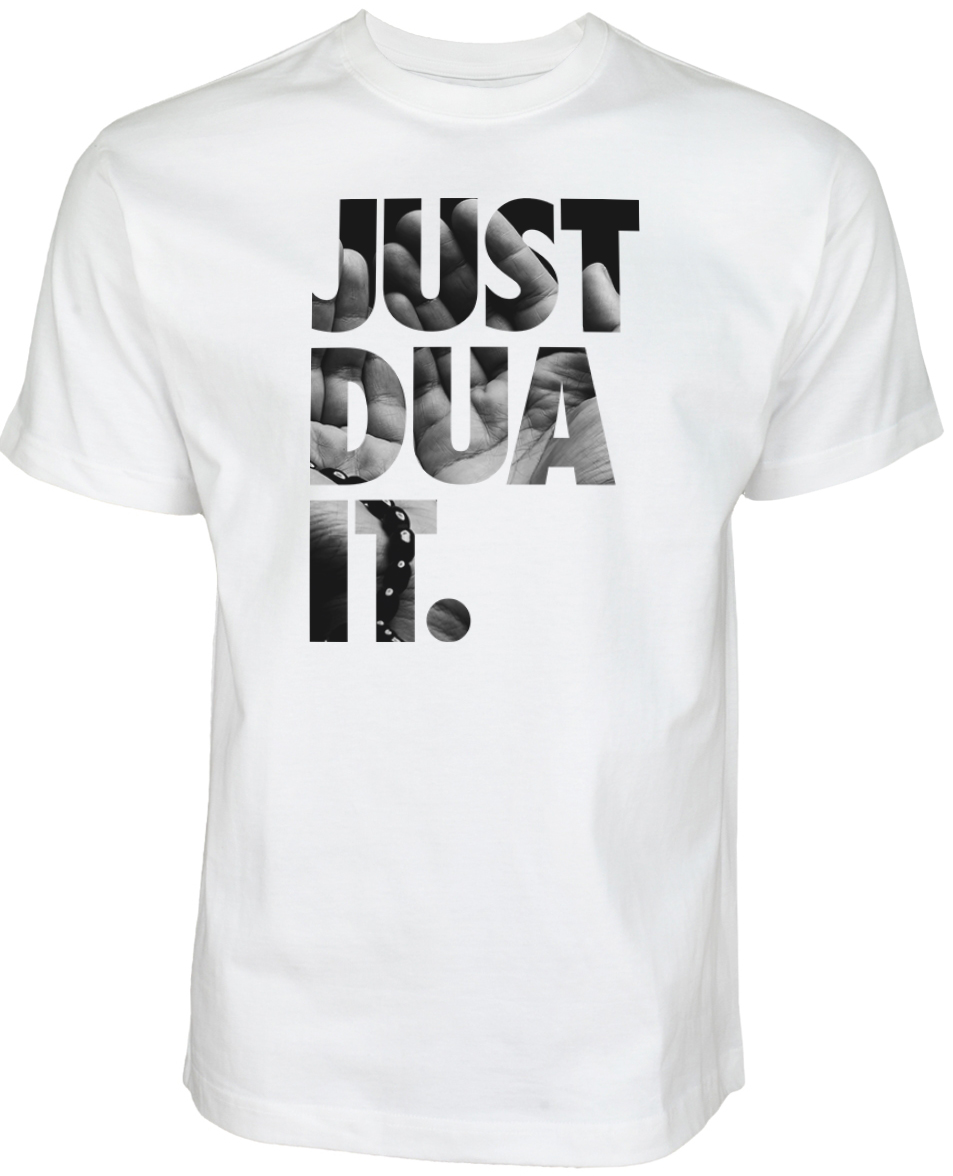 Just Dua It Hands To The Sky Islamische Kleidung T Shirt