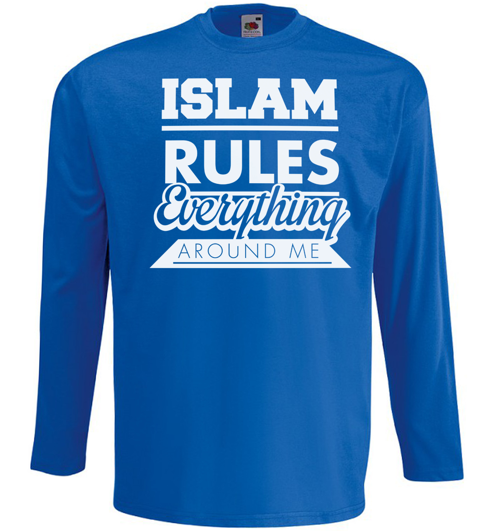 Langarm_Blau_Islam_Rules
